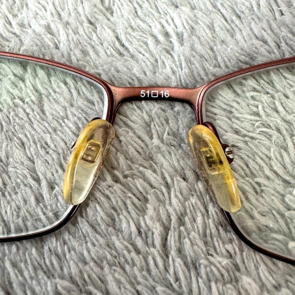 Karen Kane Gardenia Eyeglass Frames Women’s Brown Rectangular Full Rim 51-16-135 - Picture 6 of 9